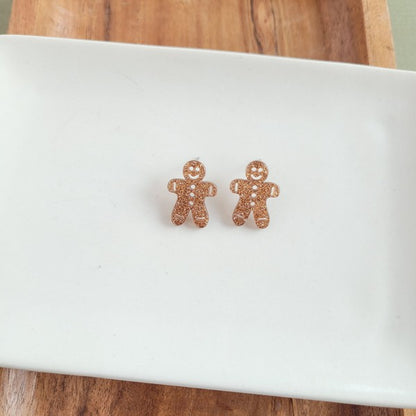 Gingerbread Man Stud