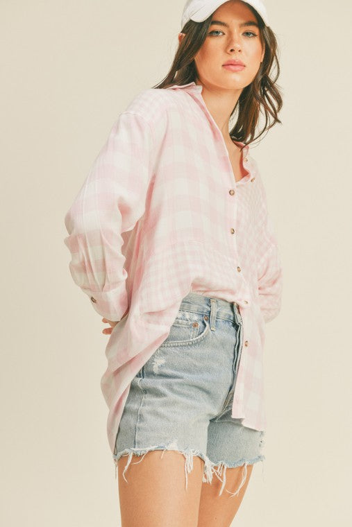 Oversized Button Up Shirt